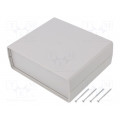 Z4AJ; Enclosure: with panel; X: 159mm; Y: 139mm; Z: 59mm; polystyrene; grey; KRADEX