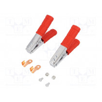 ; Crocodile clip; 600A; Grip capac: max.300mm; Overall len: 165mm; 