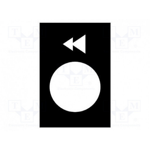 ZB2BY2906; Label; Application: control station; SCHNEIDER ELECTRIC