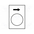 ZB2BY4901; Label; Application: control station; SCHNEIDER ELECTRIC ZB2BY4901; Label; Application: control station; SCHNEIDER ELECTRIC