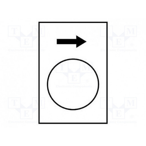 ZB2BY4901; Label; Application: control station; SCHNEIDER ELECTRIC