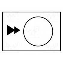 ZB2BY4909; Label; Application: control station; SCHNEIDER ELECTRIC ZB2BY4909; Label; Application: control station; SCHNEIDER ELECTRIC