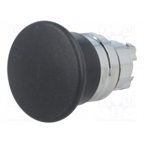 ZB4BC2; Switch: push-button; Stabl.pos: 1; 22mm; black; Illumin: none; IP66; SCHNEIDER ELECTRIC
