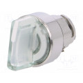 ZB4BK1213; Switch: rotary; Stabl.pos: 2; 22mm; white; Illumin: LED; IP66; Pos: 2; SCHNEIDER ELECTRIC