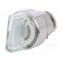 ZB4BK1213; Switch: rotary; Stabl.pos: 2; 22mm; white; Illumin: LED; IP66; Pos: 2; SCHNEIDER ELECTRIC