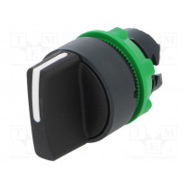 ZB5AD8; Switch: rotary; Stabl.pos: 2; 22mm; black; Illumin: none; IP66; Pos: 3; SCHNEIDER ELECTRIC