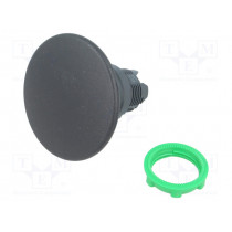 ZB5AR2; Switch: push-button; Stabl.pos: 1; 22mm; black; Illumin: none; IP66; SCHNEIDER ELECTRIC