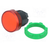 ZB5AV043; Control lamp; 22mm; Harmony XB5; -25÷70°C; Ø22mm; IP66; Colour: red; SCHNEIDER ELECTRIC