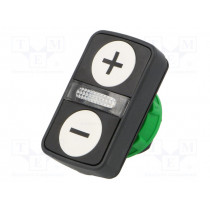 ZB5AW7A1715; Switch: double; Stabl.pos: 1; 22mm; white/white; IP66; Pos: 2; Ø22mm; SCHNEIDER ELECTRIC