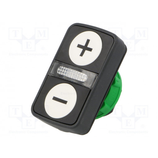 ZB5AW7A1715; Switch: double; Stabl.pos: 1; 22mm; white/white; IP66; Pos: 2; Ø22mm; SCHNEIDER ELECTRIC