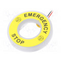ZBY9W2B330; LED luminous ring; 22mm; Harmony XB4,Harmony XB5; Ø22mm; SCHNEIDER ELECTRIC ZBY9W2B330; LED luminous ring; 22mm; Harmony XB4,Harmony XB5; Ø22mm; SCHNEIDER ELECTRIC