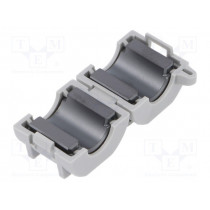 ZCAT2017-0930; Ferrite: two-piece; on round cable; A: 21mm; B: 17mm; C: 9mm; D: 20mm; TDK