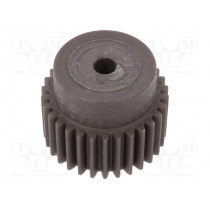 550139; Spur gear; whell width: 25mm; Ø: 32mm; Number of teeth: 30; ZCL; ELESA+GANTER