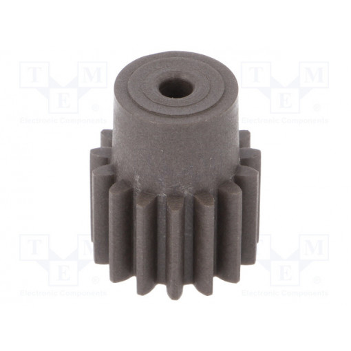 550307; Spur gear; whell width: 30mm; Ø: 25.5mm; Number of teeth: 15; ZCL; ELESA+GANTER