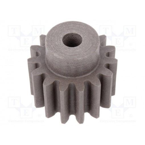 550807; Spur gear; whell width: 45mm; Ø: 51mm; Number of teeth: 15; ZCL; ELESA+GANTER