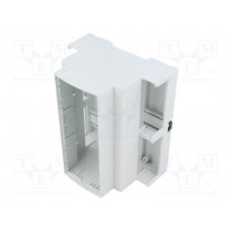 ZD1006J ABS V0; Enclosure: for DIN rail mounting; Y: 89mm; X: 106mm; Z: 65mm; ABS; KRADEX