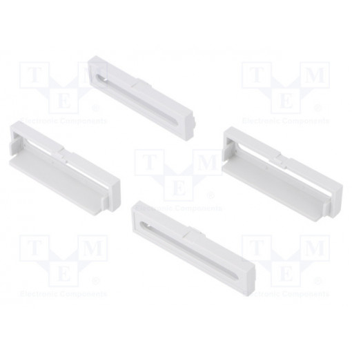 ZD3TCU ABS V0; Terminals cover; UL94V-0; Mat: ABS; Pcs: 4; KRADEX