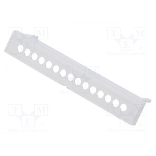 ZD5TC 5,08 ABS V0; Terminals cover; UL94V-0; Mat: ABS; Application: ZD1010J-ABS-V0; KRADEX