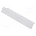 ZD5TC ABS V0; Terminals cover; UL94V-0; Mat: ABS; Application: ZD1010J-ABS-V0; KRADEX ZD5TC ABS V0; Terminals cover; UL94V-0; Mat: ABS; Application: ZD1010J-ABS-V0; KRADEX
