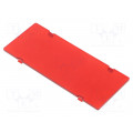 ZDFCZ1006 ABS; Filter; Mat: ABS; red; Application: ZD1006J-ABS-V0; KRADEX ZDFCZ1006 ABS; Filter; Mat: ABS; red; Application: ZD1006J-ABS-V0; KRADEX