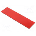ZDFCZ1009 ABS; Filter; Mat: ABS; red; Application: ZD1009J-ABS-V0; KRADEX ZDFCZ1009 ABS; Filter; Mat: ABS; red; Application: ZD1009J-ABS-V0; KRADEX