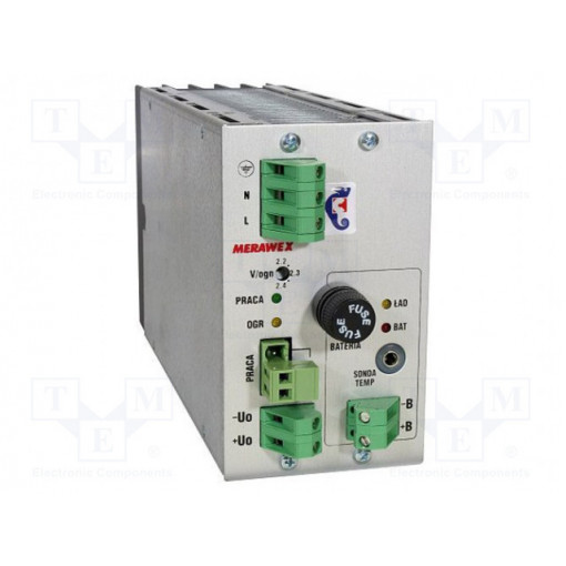ZM24V6A-151B; Power supply: buffer; modular; 150W; 24VDC; 66x111x203mm; 6A; 1.2kg; MERAWEX