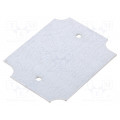 ZMB54; Mounting plate; steel; W: 64mm; L: 80mm; Z-54,Z-54J-PS,Z-54JH-ABS; KRADEX