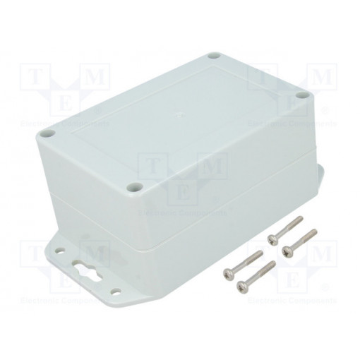 ZP120.80.60UJH TM PC; Enclosure: multipurpose; X: 80mm; Y: 120mm; Z: 60mm; ZP; light grey; KRADEX