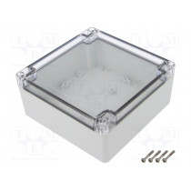 ZP135.135.60SJP TM PC; Enclosure: multipurpose; X: 135mm; Y: 135mm; Z: 60mm; ZP; light grey; KRADEX