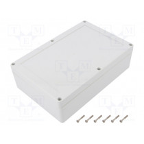 ZP210.140.60JH TM PC; Enclosure: multipurpose; X: 140mm; Y: 210mm; Z: 60mm; ZP; light grey; KRADEX