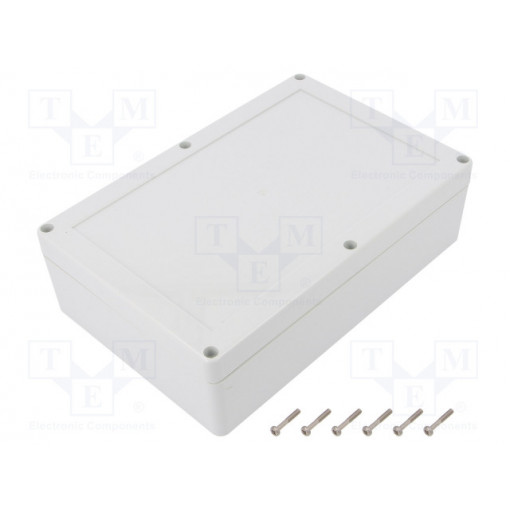 ZP210.140.60JH TM PC; Enclosure: multipurpose; X: 140mm; Y: 210mm; Z: 60mm; ZP; light grey; KRADEX