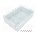 ZP210.140.60JPH TM PC; Enclosure: multipurpose; X: 140mm; Y: 210mm; Z: 60mm; ZP; light grey; KRADEX