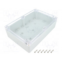 ZP210.140.60JPH TM PC; Enclosure: multipurpose; X: 140mm; Y: 210mm; Z: 60mm; ZP; light grey; KRADEX