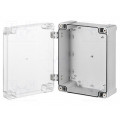 ZP240.190.105 SET 2; Enclosure: multipurpose; X: 190mm; Y: 240mm; Z: 105mm; ZP; light grey; KRADEX