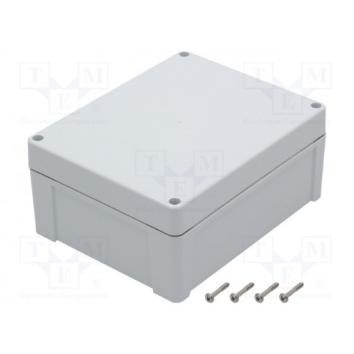 ZP240.190.105JH TM ABS; Enclosure: multipurpose; X: 190mm; Y: 240mm; Z: 105mm; ZP; ABS; gasket; KRADEX