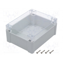 ZP240.190.105JPH TM ABS-PC; Enclosure: multipurpose; X: 190mm; Y: 240mm; Z: 105mm; ZP; ABS; gasket; KRADEX
