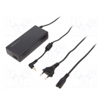 50076; Power supply: switched-mode; 19VDC; 4.9A; Out: 5,5/2,5; 90W; QOLTEC