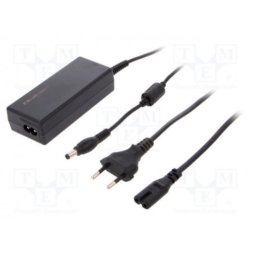 51110; Power supply: switched-mode; 12VDC; 3A; Out: 5,5/2,5; 36W; 1.09m; QOLTEC 51110; Power supply: switched-mode; 12VDC; 3A; Out: 5,5/2,5; 36W; 1.09m; QOLTEC