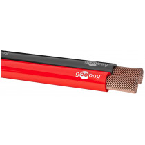15023; Wire: loudspeaker cable; 2x1,5mm2; stranded; CCA; black-red; 100m; Goobay 15023; Wire: loudspeaker cable; 2x1,5mm2; stranded; CCA; black-red; 100m; Goobay