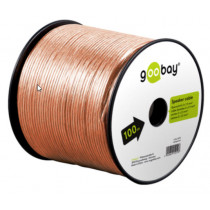 15019; Wire: loudspeaker cable; 2x1,5mm2; stranded; CCA; transparent; Goobay 15019; Wire: loudspeaker cable; 2x1,5mm2; stranded; CCA; transparent; Goobay