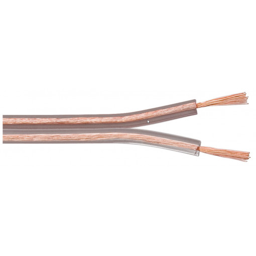 15019; Wire: loudspeaker cable; 2x1,5mm2; stranded; CCA; transparent; Goobay 15019; Wire: loudspeaker cable; 2x1,5mm2; stranded; CCA; transparent; Goobay