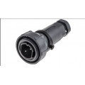 PXP7010/02P/ST/1113; Connector: circular; plug; male; PIN: 2; bayonet,internal bayonet; BULGIN