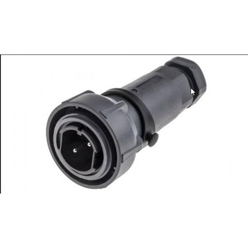 PXP7010/02P/ST/1113; Connector: circular; plug; male; PIN: 2; bayonet,internal bayonet; BULGIN