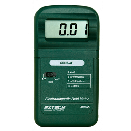 Elektromagnētiskā lauka, īpaši zemas frekvences mērītājs (EMF/ELF) ExtechInstruments 480823, noma Elektromagnētiskā lauka, īpaši zemas frekvences mērītājs (EMF/ELF) ExtechInstruments 480823, noma