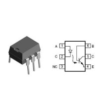4N36; OPTOISO. 3.75KV 30V 100%
