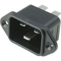PX0596/63; Connector: AC supply; socket; male; 16A; 250VAC; IEC 60320; C20 (I); BULGIN