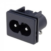 ACC.C8.SCH.L; 2 polu C8 AC šasijas spraudnis 250VAC 2.5A -20...100°C 22.5x17.5x17mm ACC.C8.SCH.L; 2 polu C8 AC šasijas spraudnis 250VAC 2.5A -20...100°C 22.5x17.5x17mm