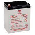 NP4-12; Re-battery: acid-lead; 12V; 4Ah; AGM; maintenance-free; YUASA