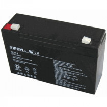 BPE 12-6; Re-battery: acid-lead; 6V; 12Ah; AGM; maintenance-free; BPOWER