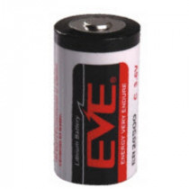 EVE ER26500 S/STD. 3,6V 8,5AH; Battery: lithium; 3.6V; C; Ø26x50mm; 8500mAh; non-rechargeable; EVE BATTERY CO.